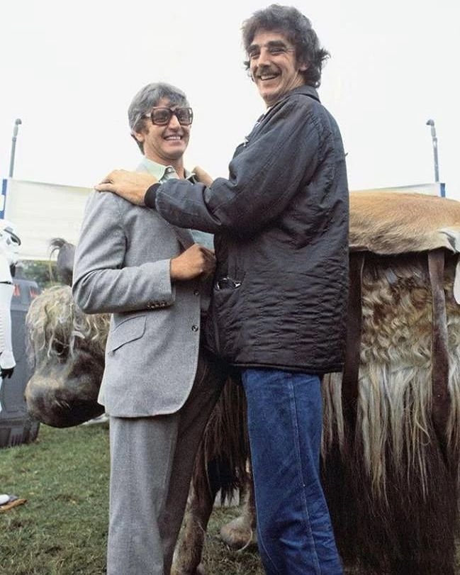 Dave Prowse and Peter Mayhew 
1980 https://t.co/pMHVuZwh5p