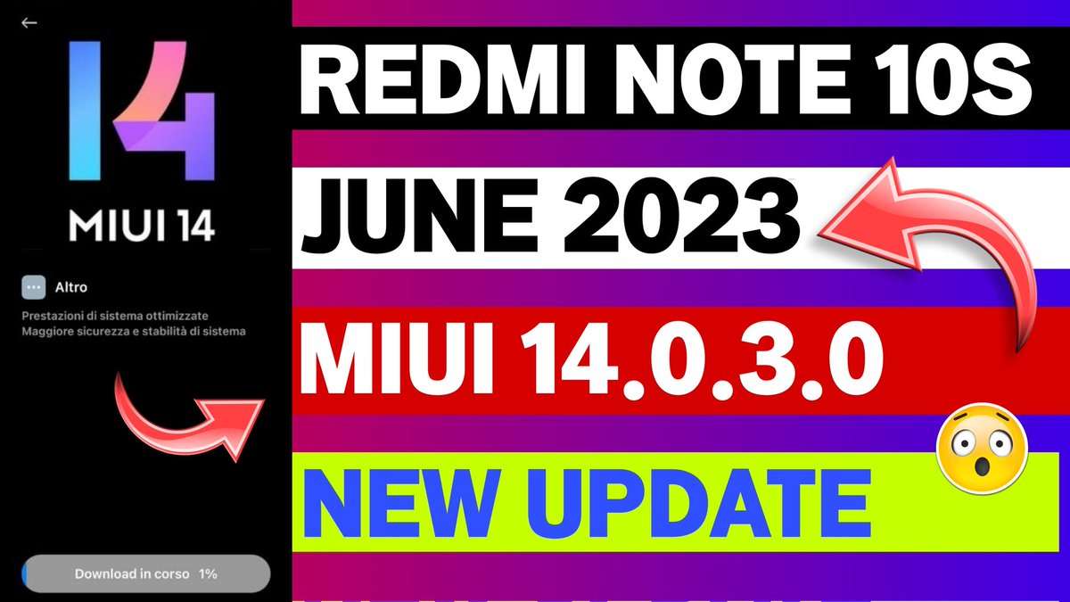 youtu.be/cr5TjrtILlo
Redmi Note 10s MIUI 14.0.3.0 New Update | Redmi Note 10s New Update | Bugs & New Features #miui14