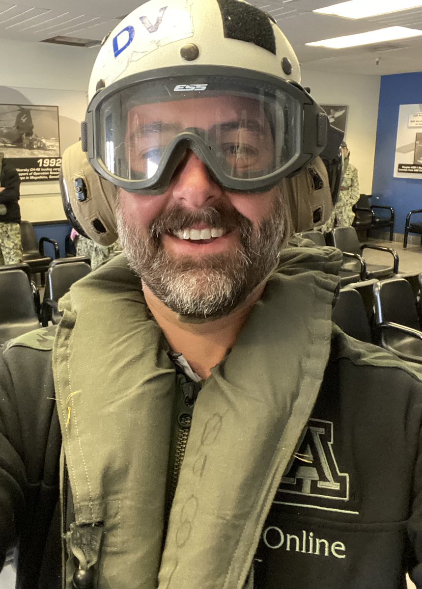 Thrilled to share my incredible experience on the #USSTheodoreRoosevelt! 🚢⚓️ Representing @UofA_Online in the #NavyDistinguishedVisitor Program provided a profound insight into naval operations. The scale and precision  on board were mind-boggling. #LearningExperience"