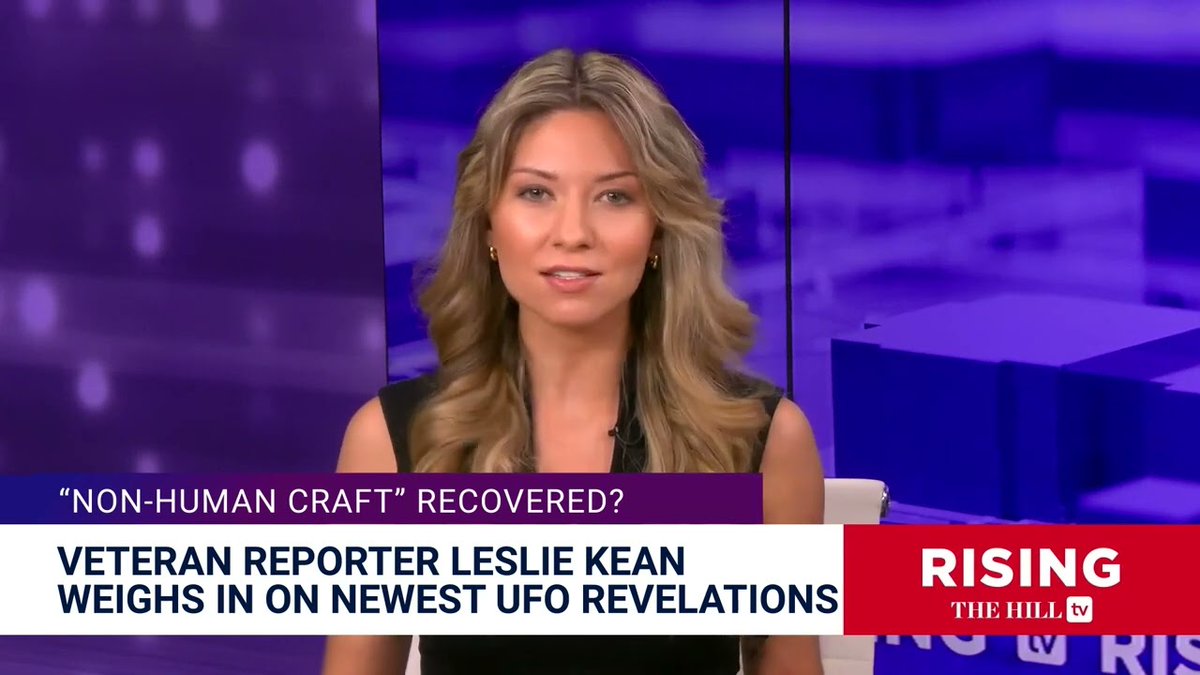 'Gov't SOFT LAUNCHING UFO Truth! Leslie Kean Weighs In On Whistleblower Reporting'

Watch Now: youtu.be/VsdZkJIiJ1M

#ufotwitter #UFO #UAP #FirstContact #UFOs #UAPs #uaptwitter #ufosightings #boblazar #ArtBell #Aliens #Extraterrestrials #ElonMusk #exoplanets #davidgrusch
