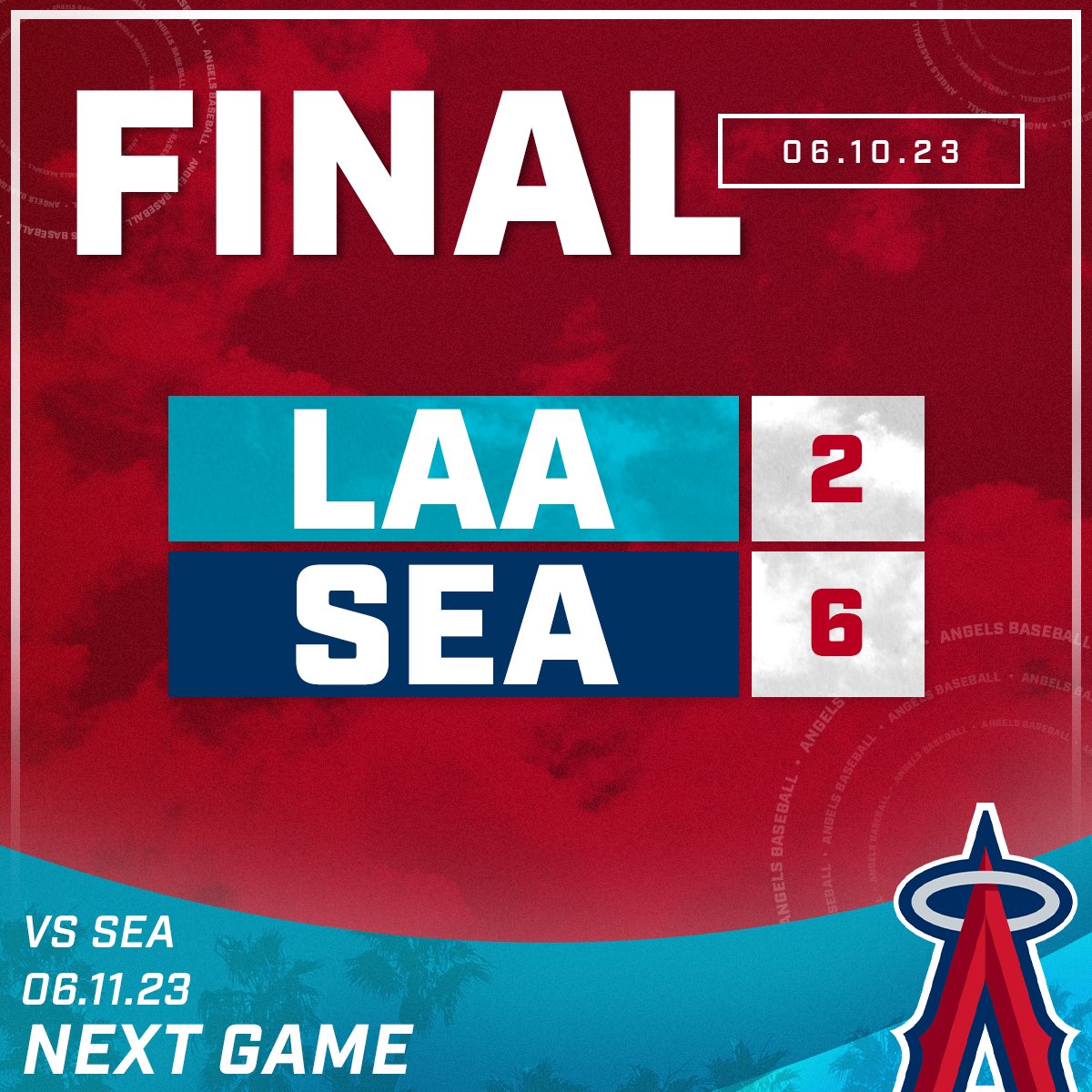 Los Angeles Angels on Twitter "FINAL Angels 2, Mariners 6"
