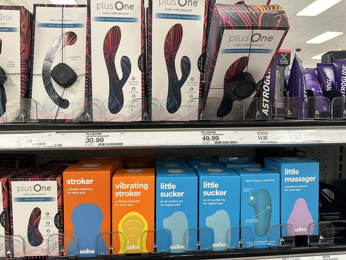 You know what's hard to find @Target right now? #Pride merchandise. I found  these items in the pet products section. You know what's easy to find,  though? VIBRATING SEX TOYS. Right next