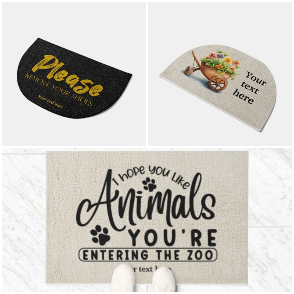 julianarw's tweet image. NEW #doormat sizes and shapes. Feel free to check more designs at: zazzle.com/collections/we…

#welcomemat #custommat #customedoormat