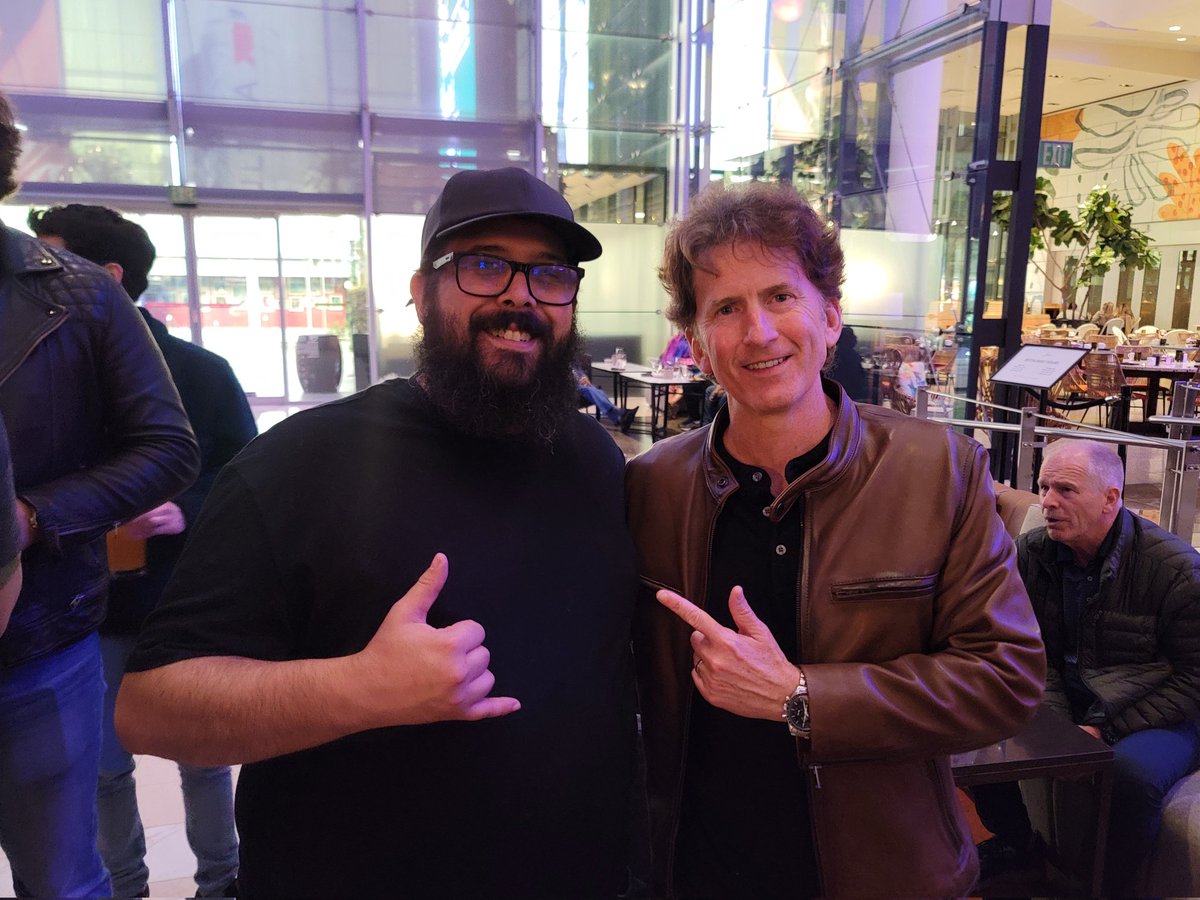 Seriously the coolest guy ever.  The man, the myth, the legend, Todd Howard! #XboxShowcase #XboxFanFest