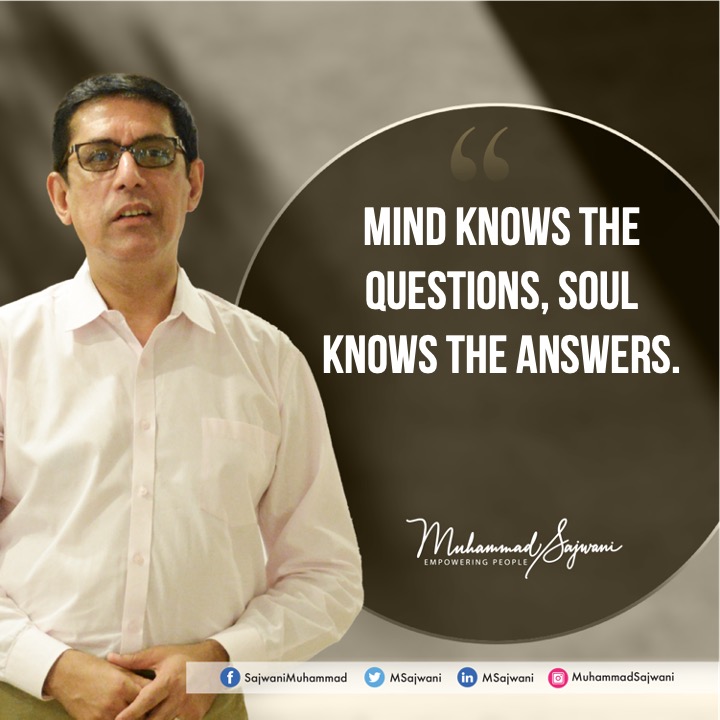 If you want to listen to the sound of your soul, learn to quiet your mind. 

#soulsearch #knowyourself #soul #healing #spirituality #spiritualawakening #nature #meditation 
 
#muhammadsajwani 
#evolvehr
#empowerpeople
#premierhrservices
#hrconsulting
#inspirationalQuotes