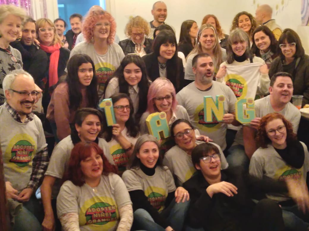 aciampagna's tweet image. LA FIESTA INOLVIDABLE de #AdoptenNiñesGrandes 🥰 #1Año #AdoptenFest