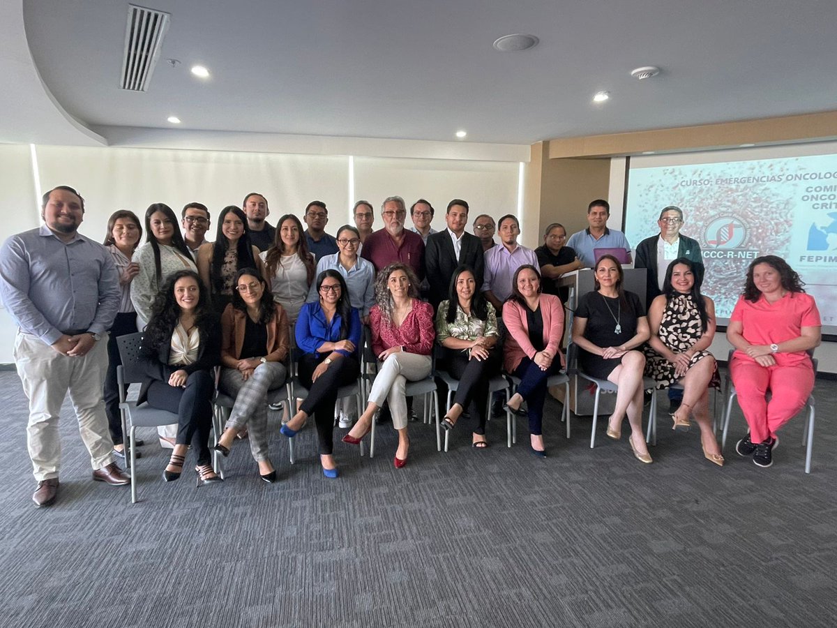 Fepimcti (@fepimcti) on Twitter photo Foto de familia de los participantes en el Curso de Emergencias Oncológicas organizado por nuestro comité de Oncología Crítica junto a la <a href="/ONCCCRNET/">ONCCC-R-NET</a> en Guayaquil (Ecuador). Foto de familia de los participantes en el Curso de Emergencias Oncológicas organizado por nuestro comité de Oncología Crítica junto a la <a href="/ONCCCRNET/">ONCCC-R-NET</a> en Guayaquil (Ecuador).