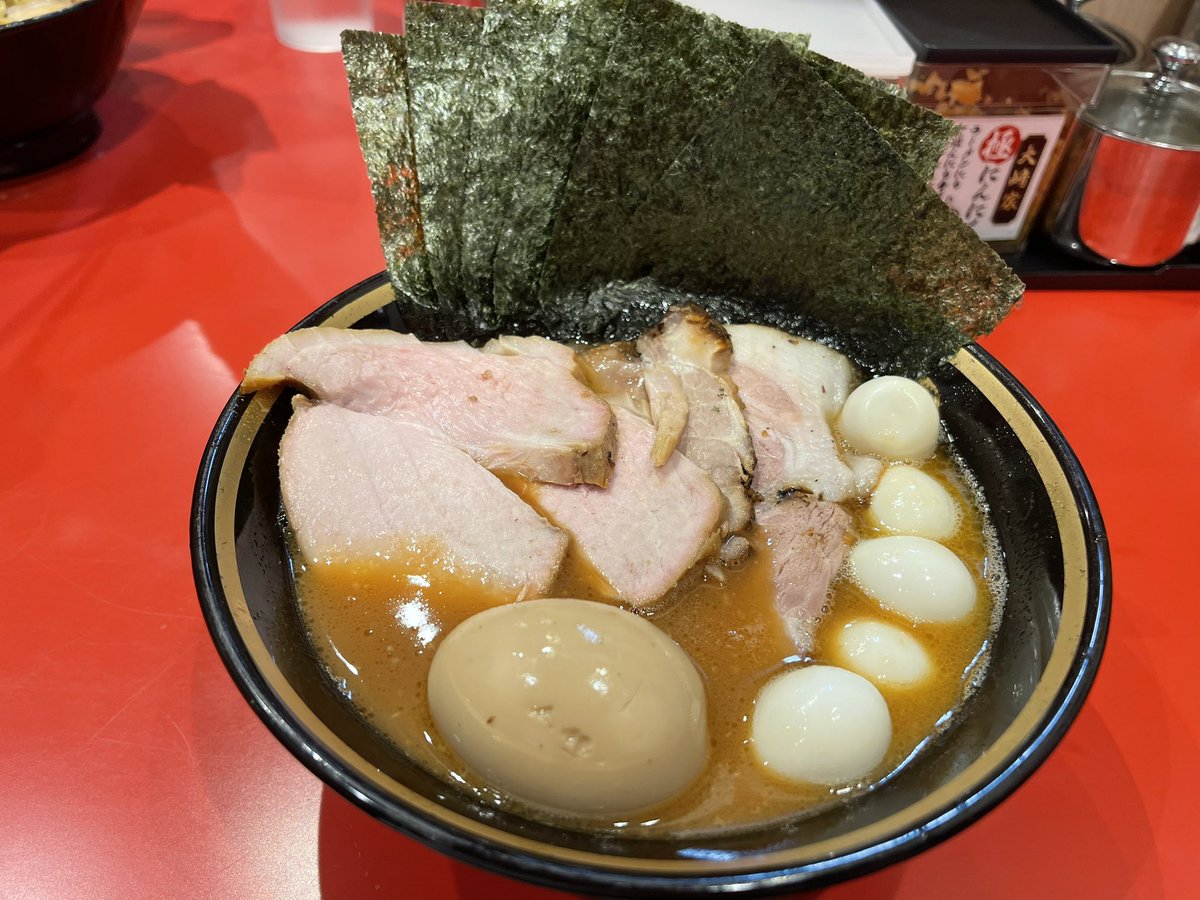 2TATASHAN3's tweet photo. 💓『大﨑家』💓

安定に美味しすぎる😂😂😂🩷
近々で3回も行ってる🍜🍜🍜💓
また近いうちすぐ行くだろう🫶🏻
#大﨑家 #鹿島田 #ラーメン #家系ラーメン https://t.co/hXvemICB0Y