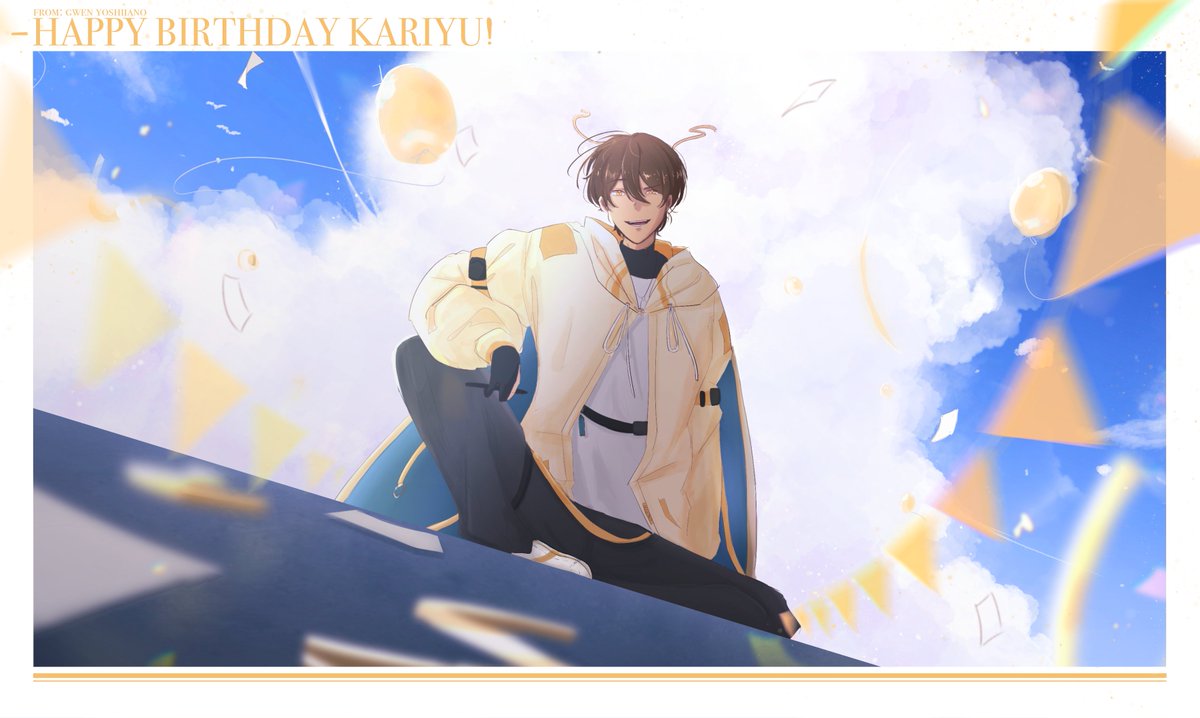 yoshiiano's tweet photo. 🎂#kariyuart https://t.co/wGNAd2q3om