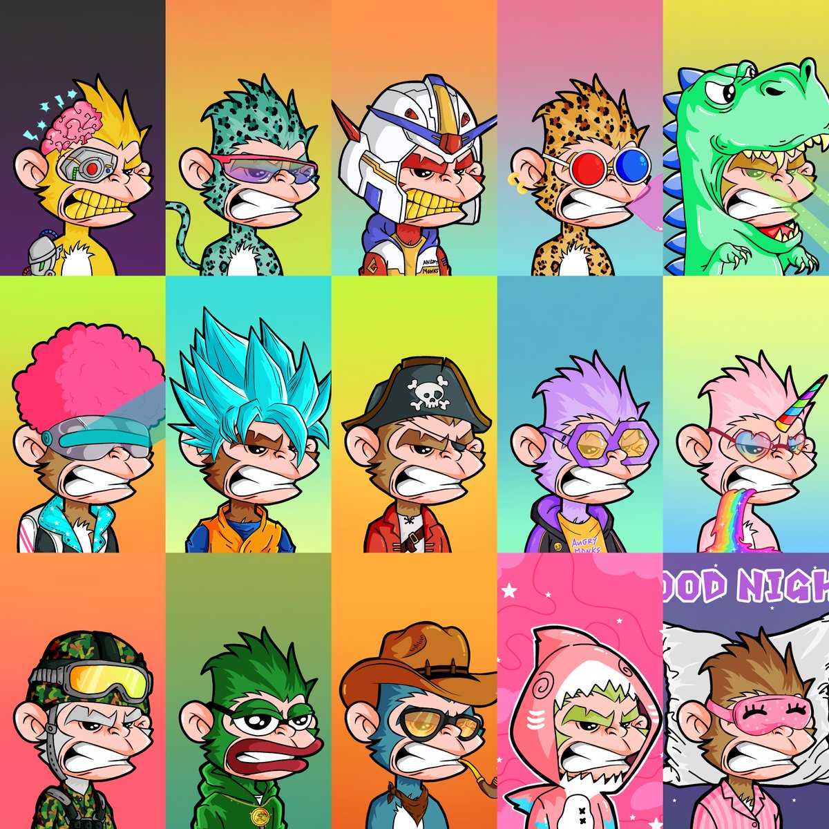 Angry Monks Evolution || PHASE 1 Drop 40 Items tweet media