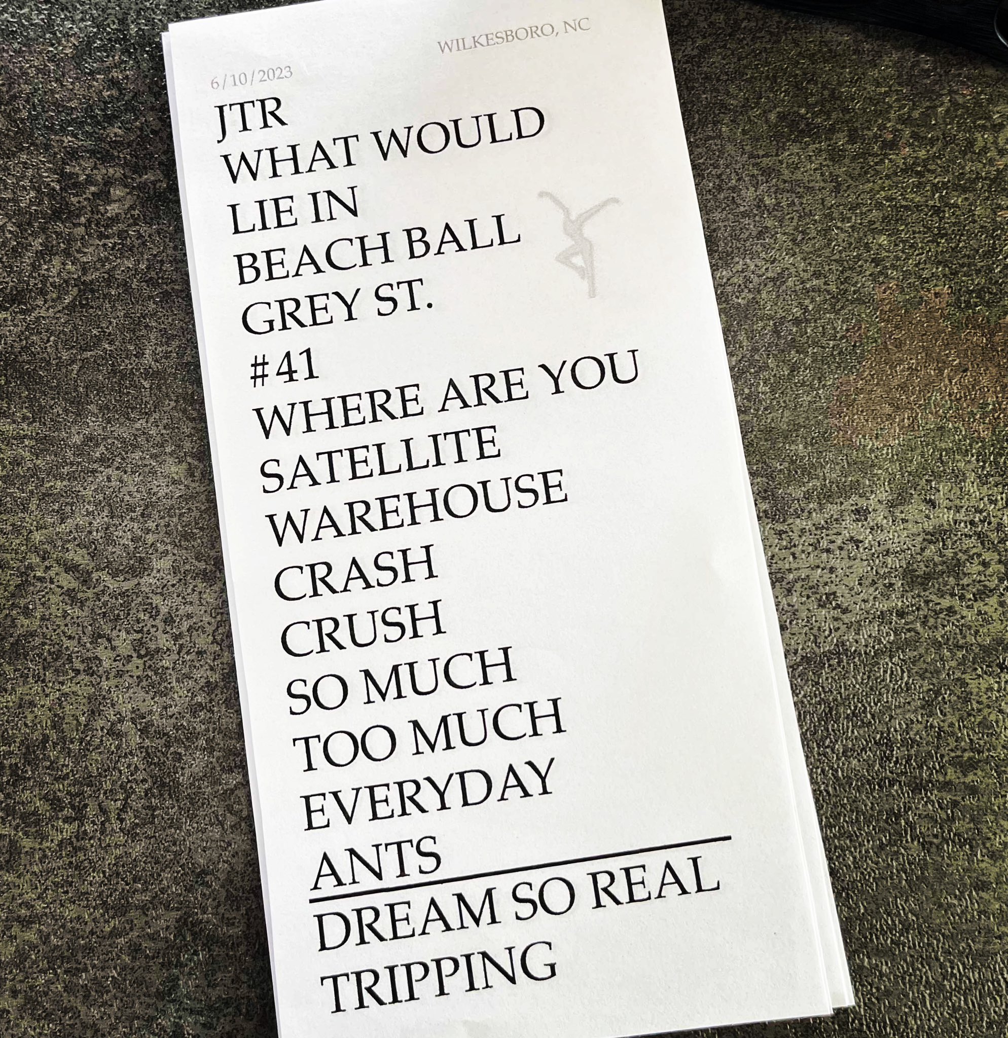 The Dave Matthews Tribute Band on Twitter "WILKESBORO, NC Here’s
