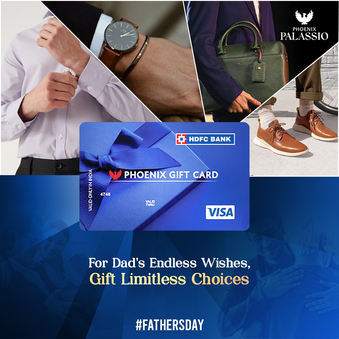 This Father's Day, give him a world of choices, for every wish he's ever made, and every wish he's yet to discover with the Phoenix Gift Card.​

Tap the link in the bio to gift him endless choices today!​

​#FathersDay #PhoenixGiftCard #UnlimitedLove #GiftingIdeas #Gifting #Gifts