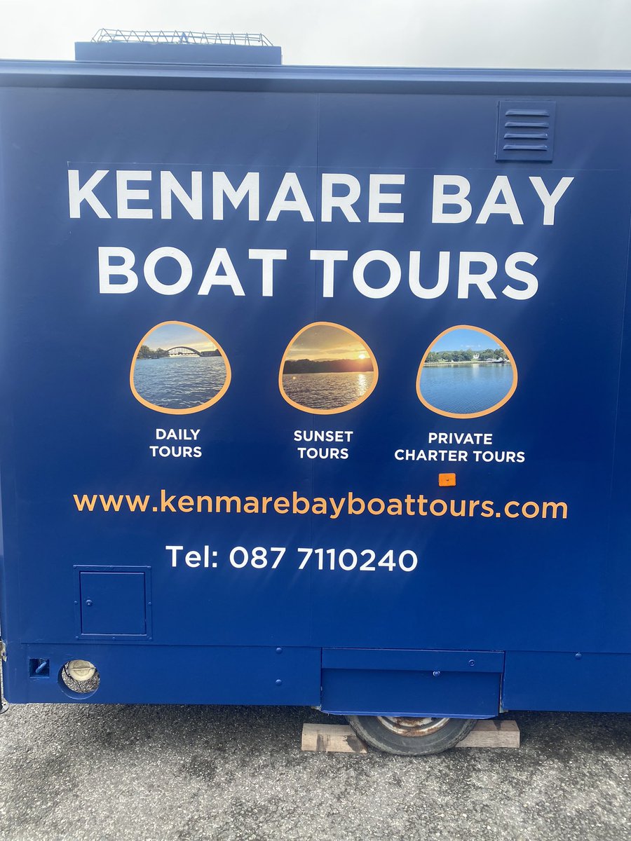 KenmareBayBoatT's tweet photo. Kenmare Bay Boat Tours Ticket Office is now open!! Purchase your tickets here and make your bookings or online
#ticketoffice #purchasetickets #doolindiscovery #familyrunbusiness #theblueboat #marinelife #wildlife #horses #dolphins #seals #seaeagle #discoverkenmarebay #turasbáid https://t.co/ysmGI9lT5F