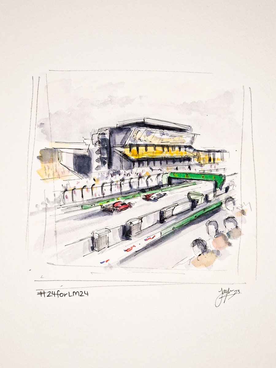 #24forLM24 - 24 Artworks in 24 Hours

-  Morning (15/24) SOLD

Original artworks are for sale. Visit my bio link for more info and livestream!

#LeMansCentenary #LeMans #LeMans24 #LM24 #24HoursofLeMans 

jaysonfong.com/24forlm24