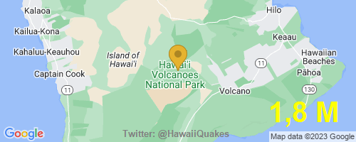 HawaiiQuakes's tweet photo. USGS reports: M1,8 Earthquake 23 km WNW of Volcano, Hawaii,
Depth 0,9 Km @ 2023-06-10 19:49:29 HST.
More info: https://t.co/CH9VW7WadG 
#EarthQuake #Hawaii #Quake https://t.co/cBZftQeVYm