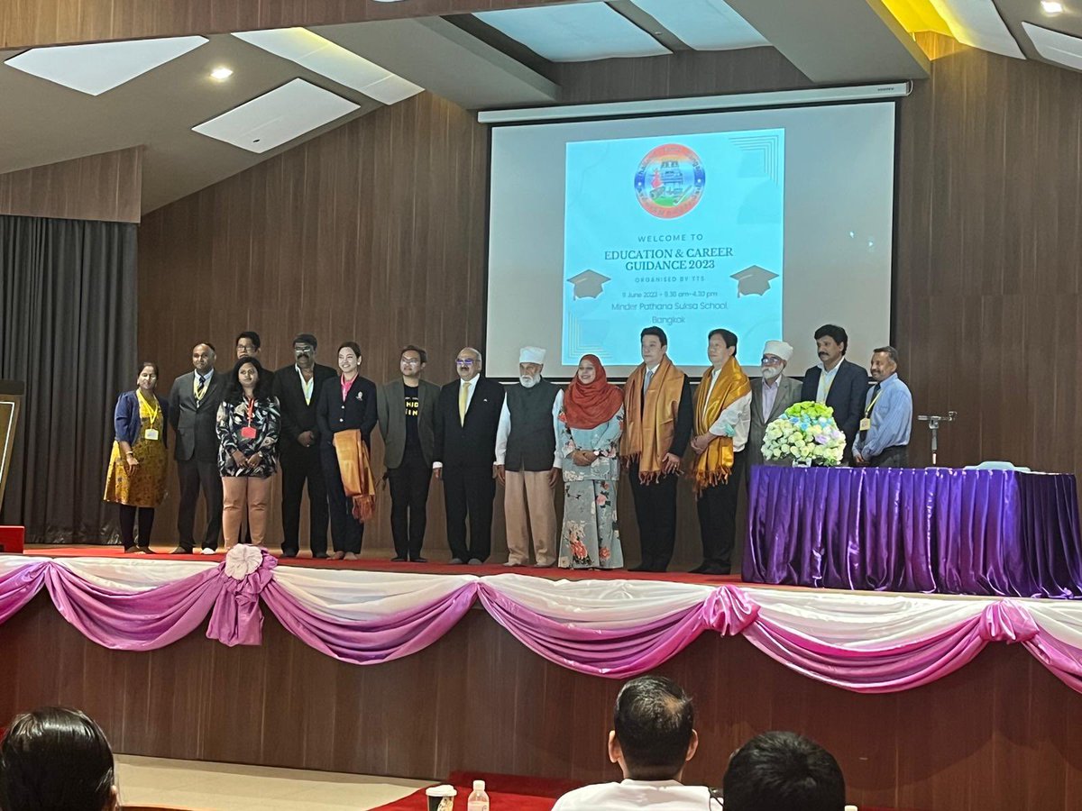nitingis's tweet photo. Education and Career Guidance 2023 organised by Thai Tamil Sangam (11 June 2023) Special Degree Program Asian Institute of Technology and IIT Alumni Thailand participated. A great event for our future professionals https://t.co/i1YtwmCDKm