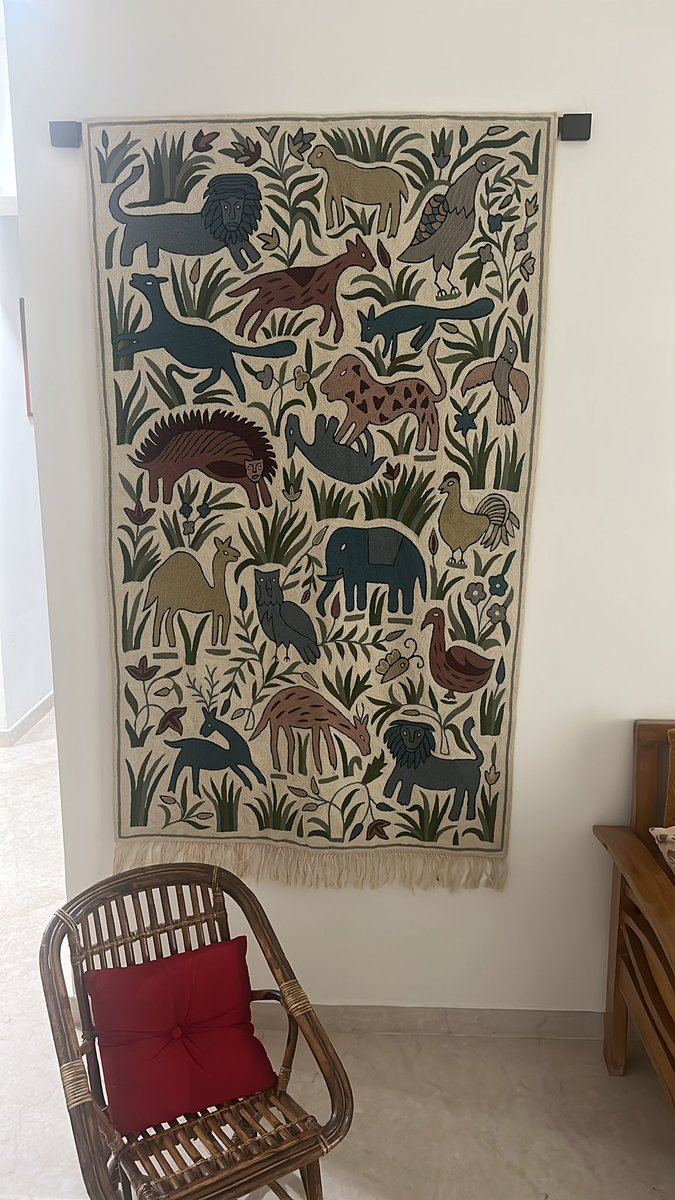 sherrypadda's tweet photo. Kashmira art. Handwoven carpets , wall hanging , finally they become part of my collection ❤️❤️ https://t.co/QSWscuhisN