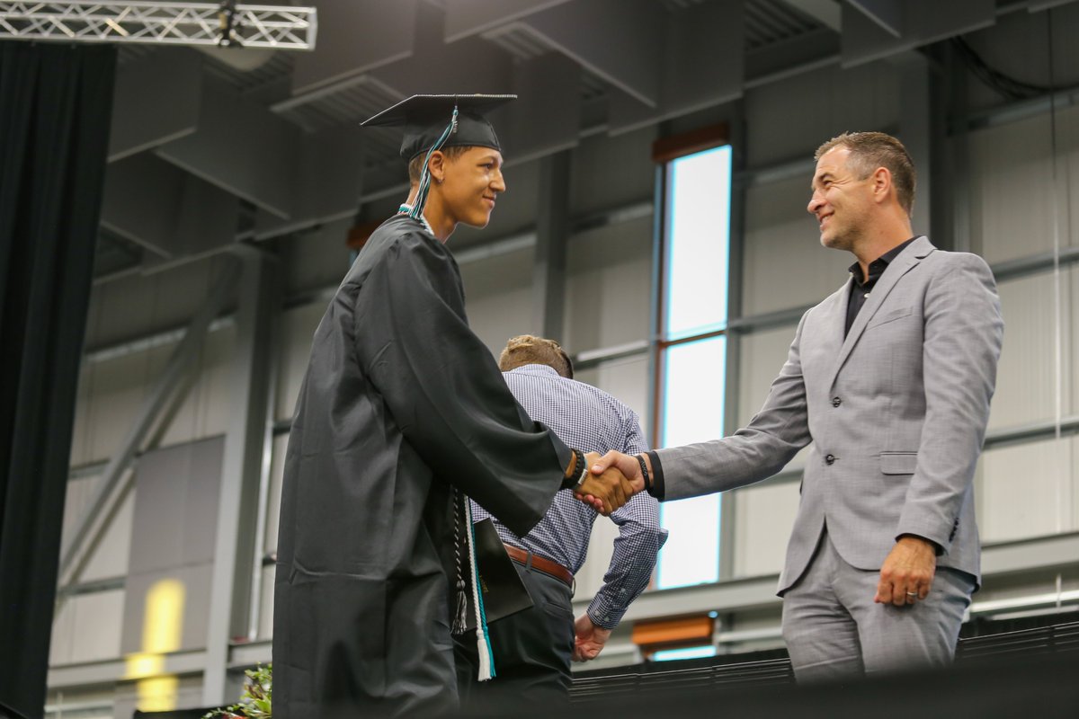 spokaneschools's tweet photo. ON TRACK ACADEMY CLASS OF 2023: Congratulations to the students & families who celebrated graduation at this evening's @ontrackacademy commencement.

Thanks to @ksps_pbs for live-streaming this & other graduations. Watch & share: https://t.co/C5GUisfRwL

We're looking forward to seeing what this new class of grads contributes to the City of #Spokane & our world as a whole!
#SPSPromise #ClassOf2023