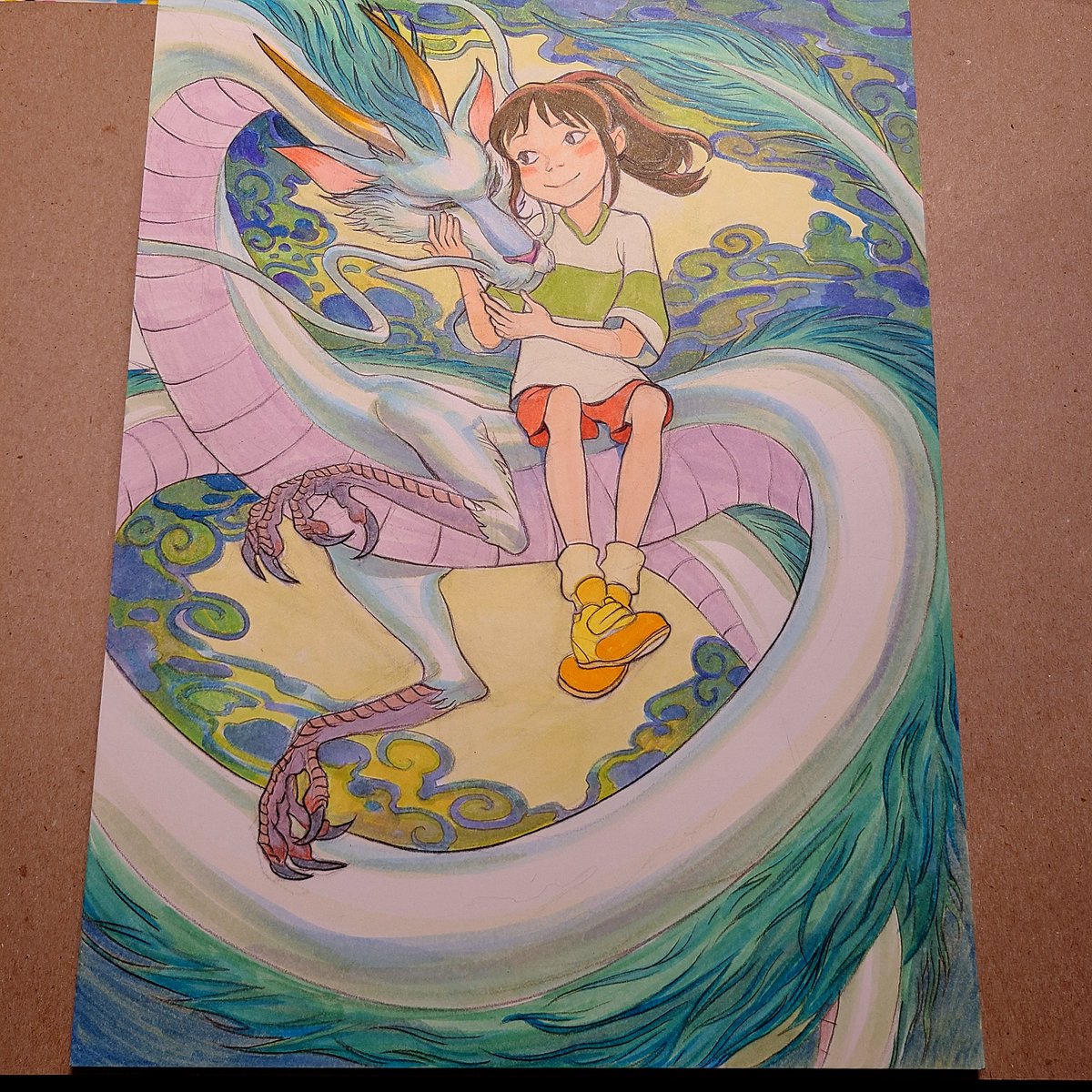 Spirited Away. #copicmarkers #fanart #SpiritedAway #Miyazaki