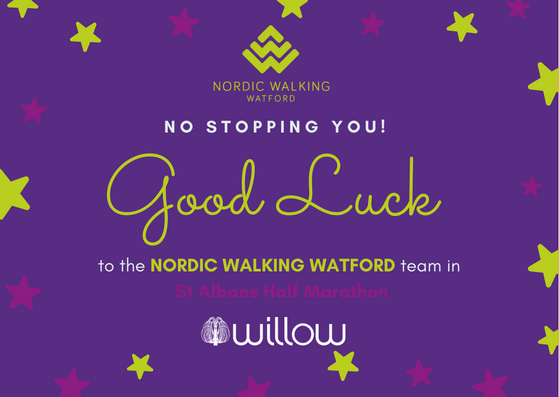 Go NORDIC WALKING WATFORD!

#don'tstopmenow
#stalbanshalf