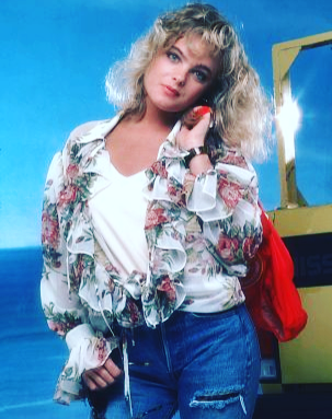 Erika Eleniak, Baywatch star and Playboy Miss July 1989.