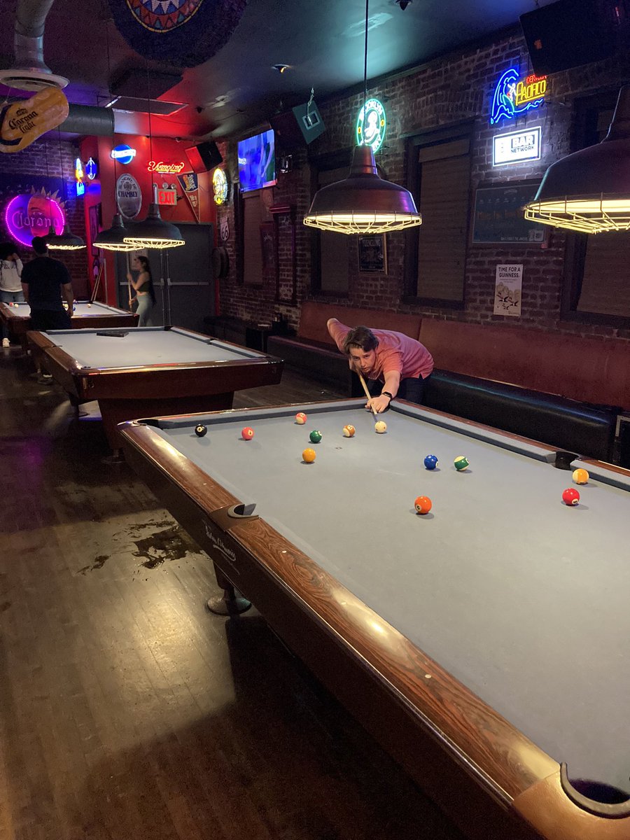 Billiards is a game that requires skill, patience, and precision @_____Bk_____