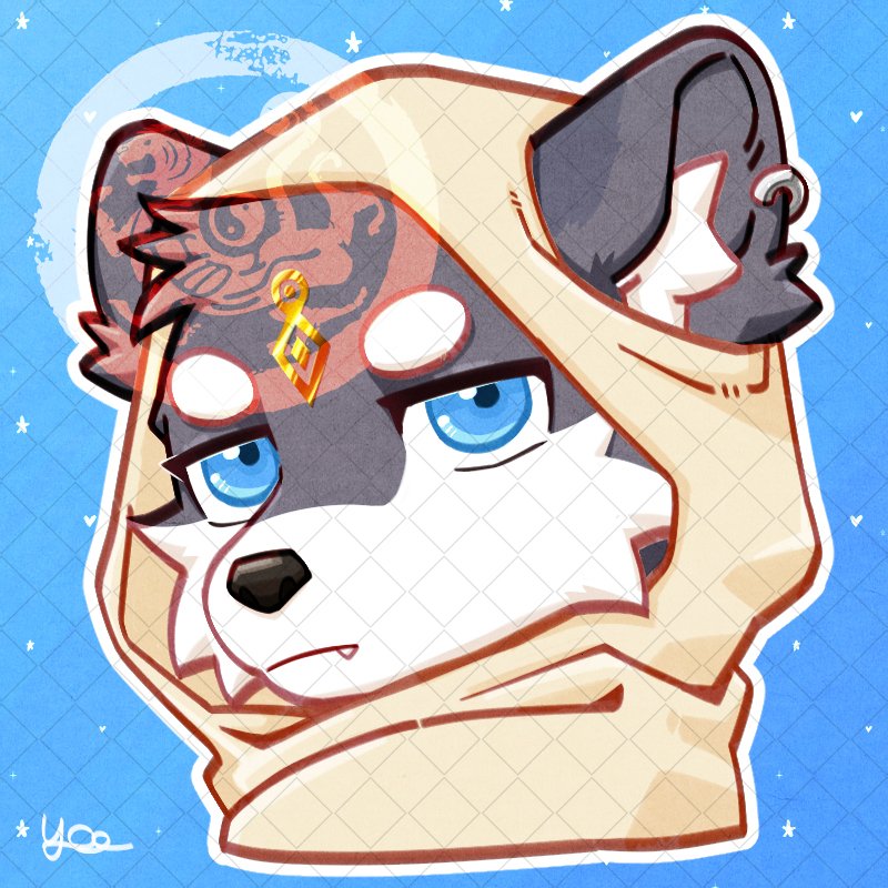 YeeYee995's tweet photo. 委托，小Q头
#furry #furryart #Commission #兽圈 https://t.co/szHTKprHfR