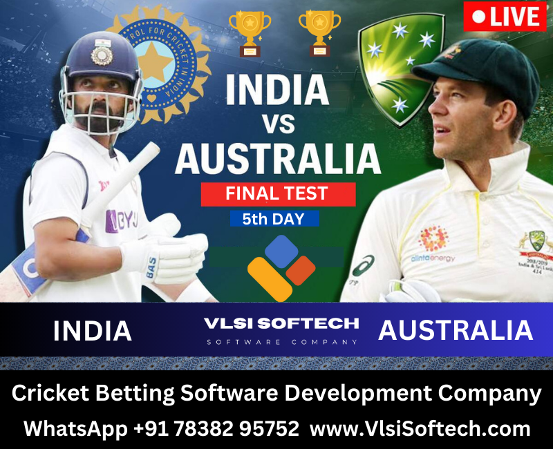 vlsisoftech's tweet photo. India vs Australia Test Championship Final Test Match on Final Day.

Predict Can India Win Test Match and Trophy as well?🏆🎮 

#InternationalTest #Test #Cricket #INDvsAUS #AUSvsIND https://t.co/1bU82x18EK
