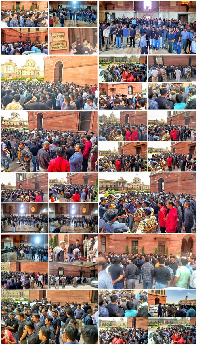 SatveerRajsthan's tweet photo. Look at the insensitivity of PM Modi. Qualified Assistant Section Officers are having to perform for their promotions right under their noses.

Think, what else can be expected from the Prime Minister who is not doing justice to his employees. https://t.co/Dl9rDSac1v