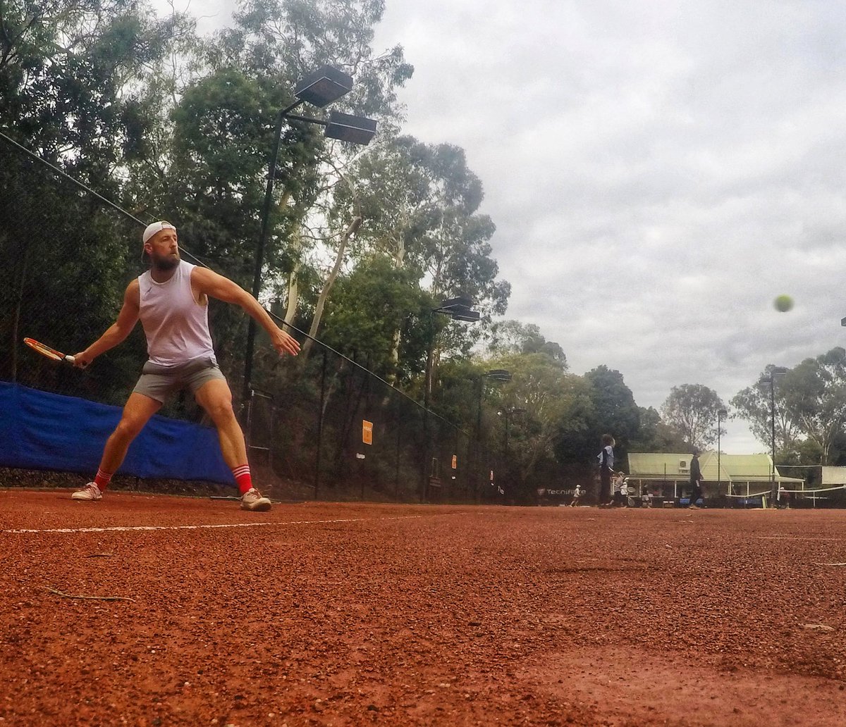 Long weekend whack…
🎾⛅️🧱🔨💥