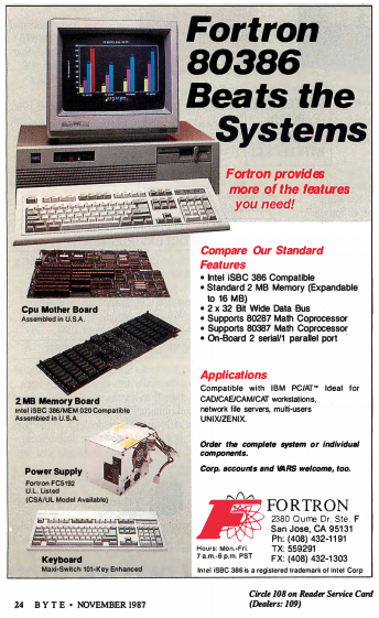 OldTechAdverts's tweet photo. Byte 1987 November
https://t.co/p9BycOdwGd
#retrocomputing #bytemagazine #vintagecomputing https://t.co/iiaCsf2SqH