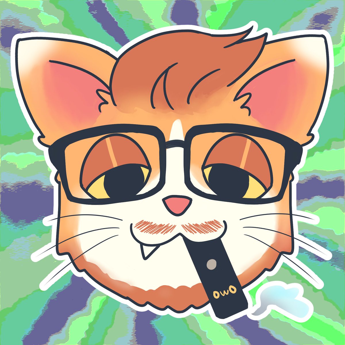 ShaneGayming's tweet photo. Stoned, dumb, anxiety filled cat boi~:3 https://t.co/LxUlMSnAet