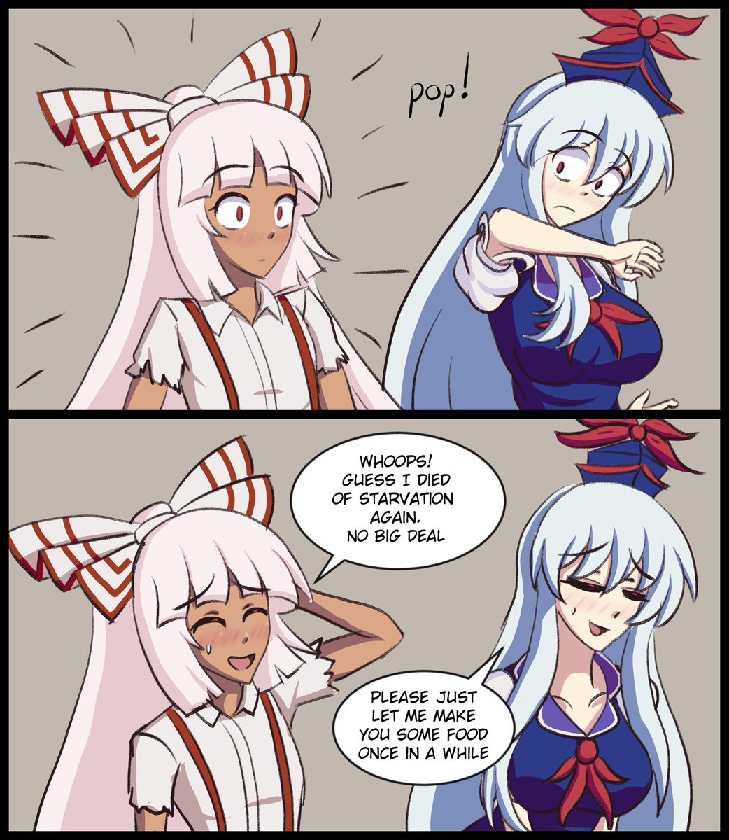 Revival ability triggers at the most awkward moments
#touhou #touhouproject #東方Project