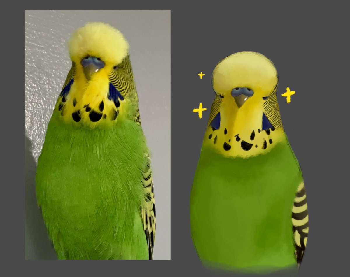 Neb 🩷 on Twitter "mostly a silly painting test. here's a painting of