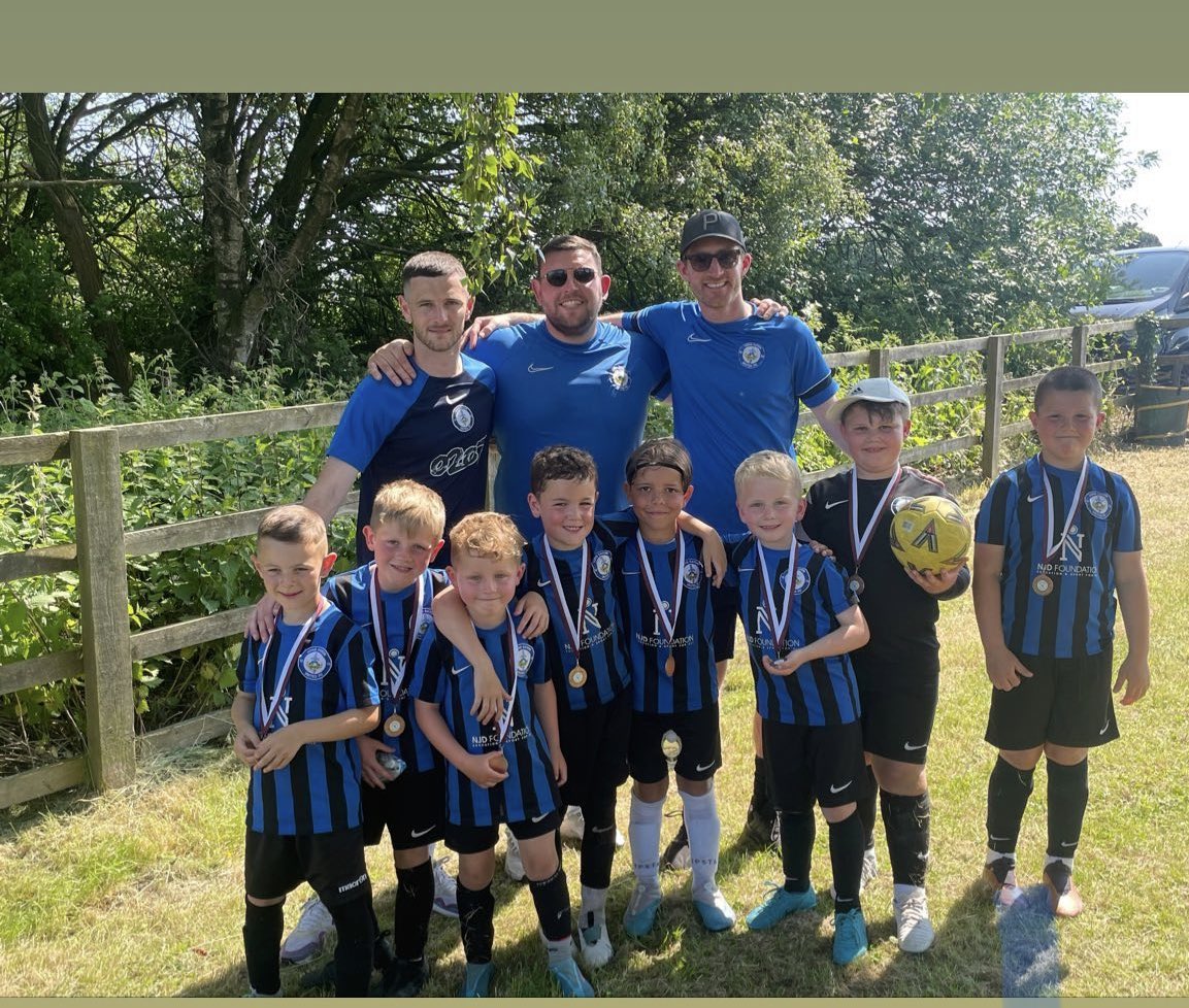 So proud of my <a href="/LongEatonUnited/">Long Eaton United FC</a> u8s yesterday in that heat !! Underwood villa tournament runners up loosing out on penalties in the final.but the 6 games before that to get there they were amazing !! Beating a team who beat us 5-1 few weeks back.also scoring goals for fun !!