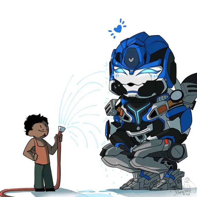 沖涼涼 #Transformers #RiseOfTheBeasts