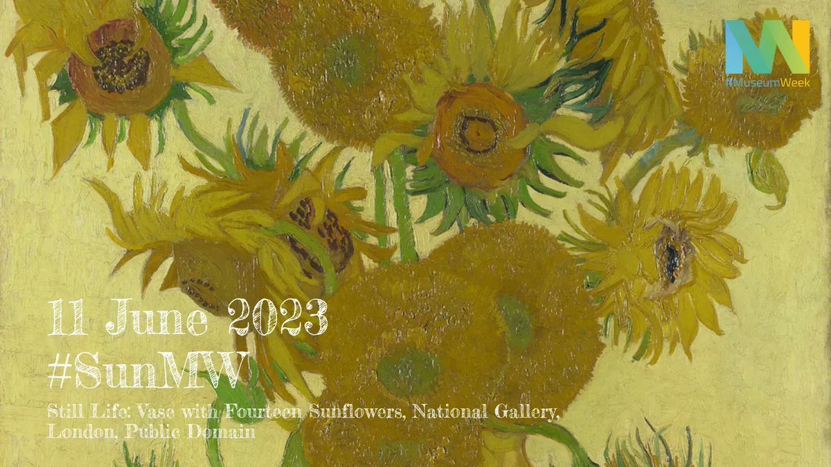 MuseumWeek's tweet photo. Good day sunshine! Our daily theme for the end of MuseumWeek is #SunMW. Whether you share some sun-worshipping artefacts, your sunniest artwork, or news of solar panels on a museum, post it all. 
Thanks for making #MuseumWeek so successful yet again. #MuseumWeekIE #MuseumWeekUK https://t.co/njA716PKhb