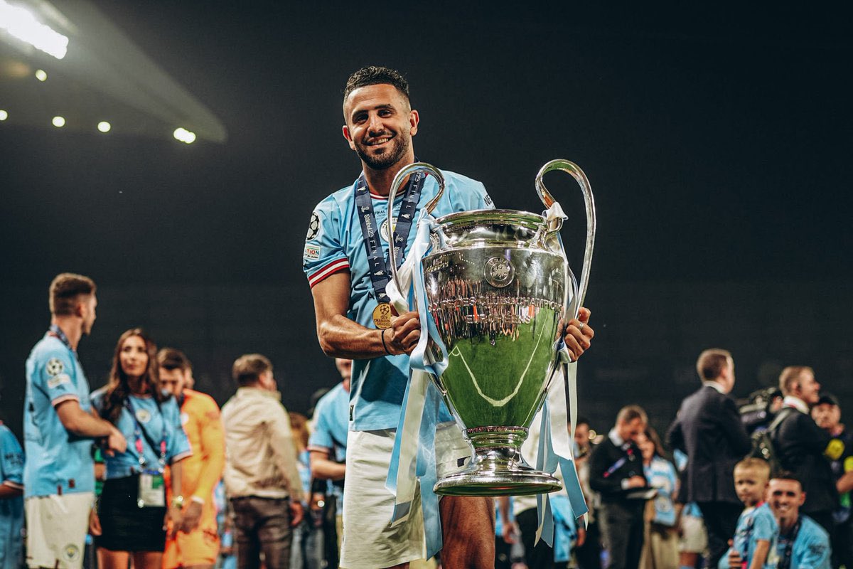 Africa Facts Zone on Twitter "Riyad Mahrez has won the UEFA Champions