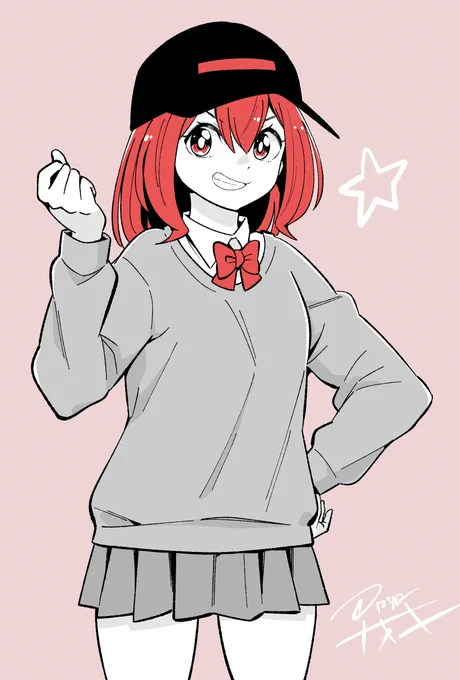 日曜日なので #ヨンクラ のタマキちゃんを描きました #イラスト