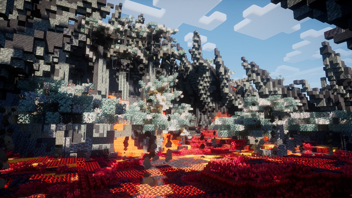 New maps for @PeachTreeDS 
Thank you @Xperianthrax for the sweet pics ! 

#minecraft建築コミュ #Minecraftbuilds  #Minecraft