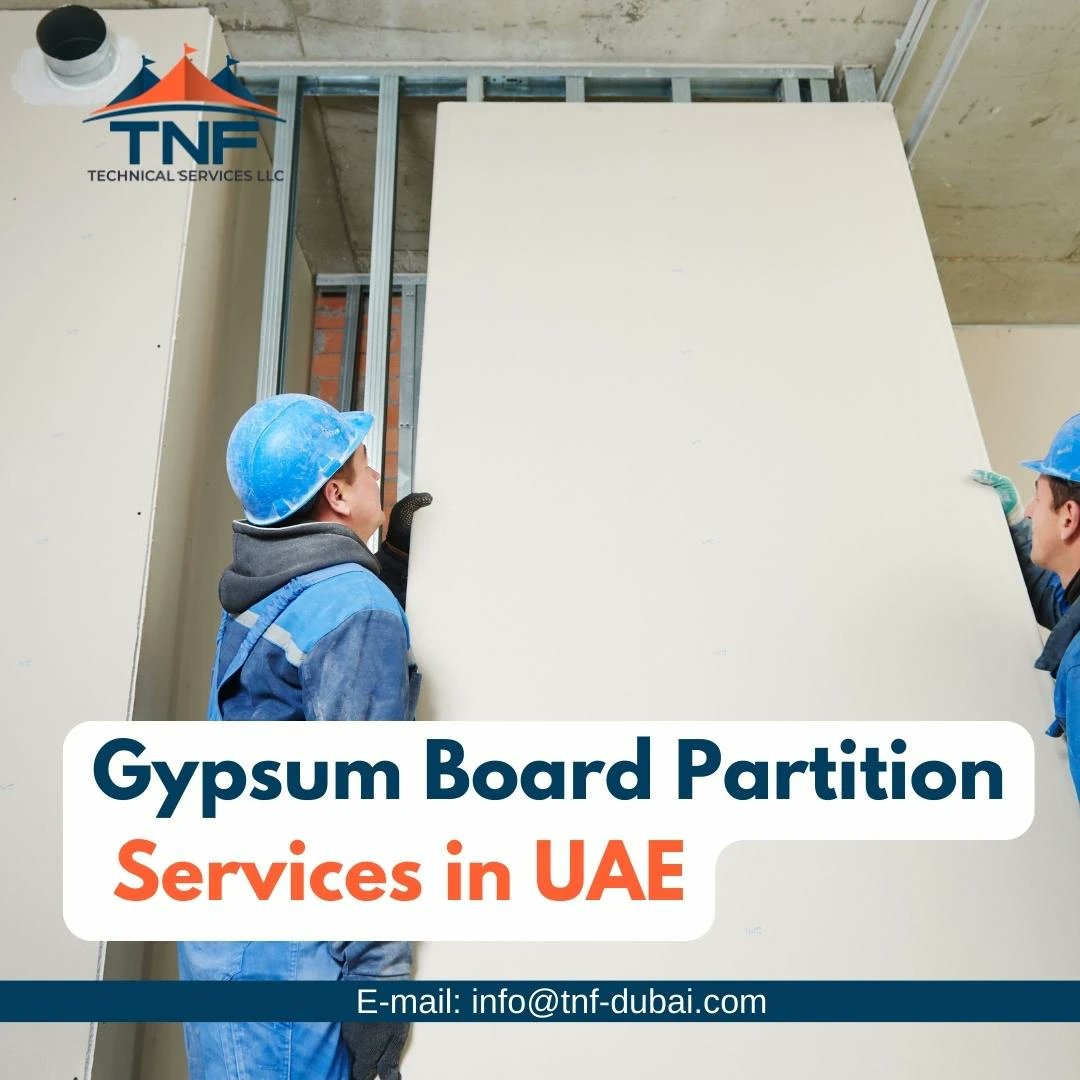 Looking for the best Gypsum Board Partition services in UAE? Look no further than TNF Dubai! Our team offers top-notch solutions that will help you maximize your space.

#TNFDubai #GypsumBoardPartition #DubaiInteriors