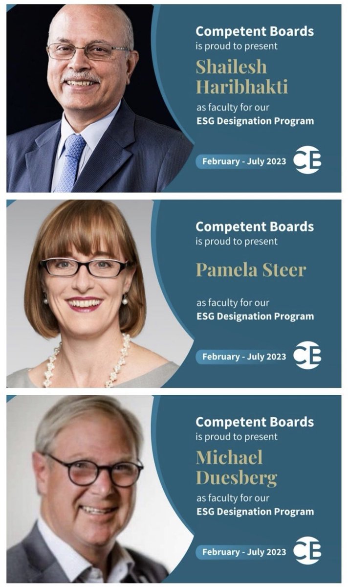 MSDuesberg's tweet photo. Looking forward to next week’s program addressing tax, investment and pay in an ESG-focused world… https://t.co/J5qXDe8wF2