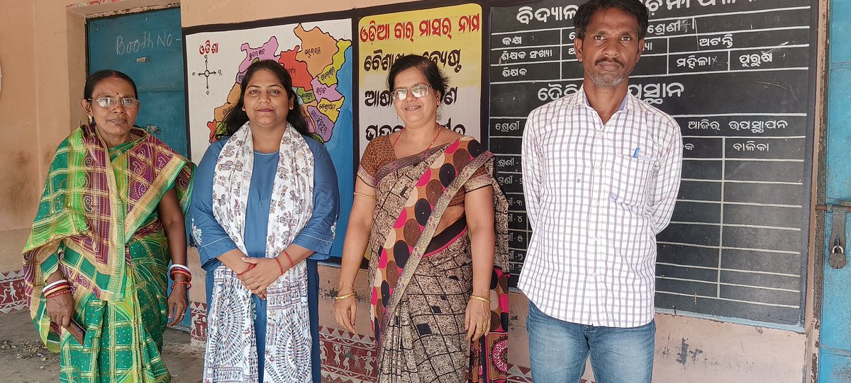 KujangOffice's tweet photo. Physical verification of Polling Stations with reference to AMF and change of location &amp; nomenclature @CollectorJspur @OdishaCeo https://t.co/6LIGBKmqzg