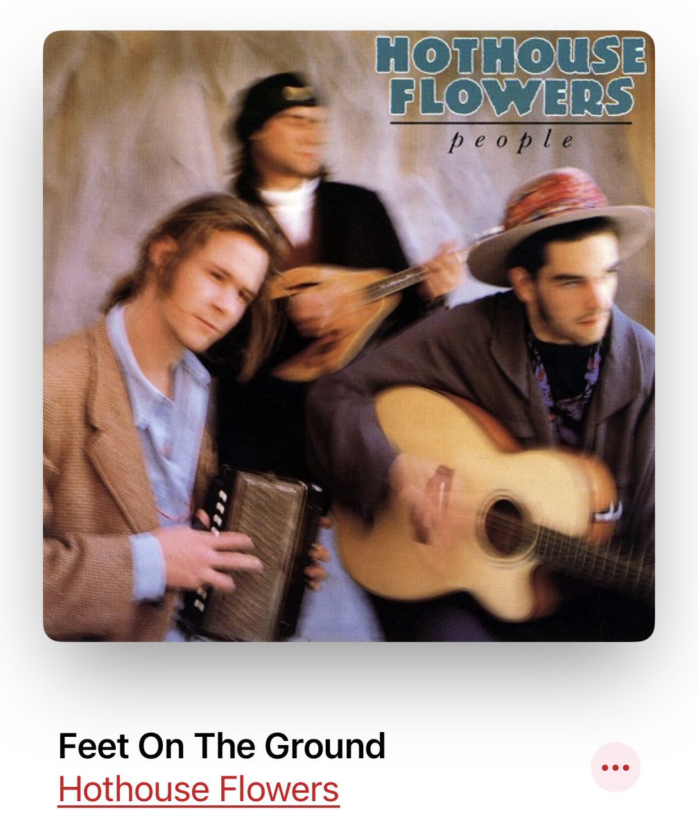 'Feet On The Ground' - Hothouse Flowers (1988) #nowplaying