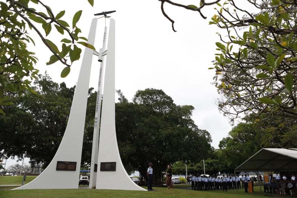 Today I had the privilege of attending the Catalina A24-64 Commemorative Ceremony in Cairns. 
During the ceremony a plaque was unveiled to honour the nine crew members from No 43 Squadron Catalina A24-64, lost 14 December 1944 on Mindoro Island in the Phillipines during WW2.
