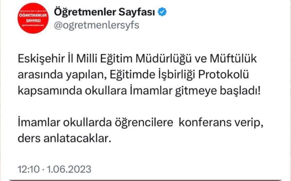 Camileri AK Parti’nin arka bahçesi haline getirdiniz. Cumaya giden sayısı azaldı, ateist ve deist sayısı arttı. Bırakın okullara gitmeyi çocuklar Müslüman kalsın. Sizin zihniyetiniz gidince bugün Müslüman olanlar deist ve ateist olurlar. Haçlı seferleri sizin kadar zarar vermedi