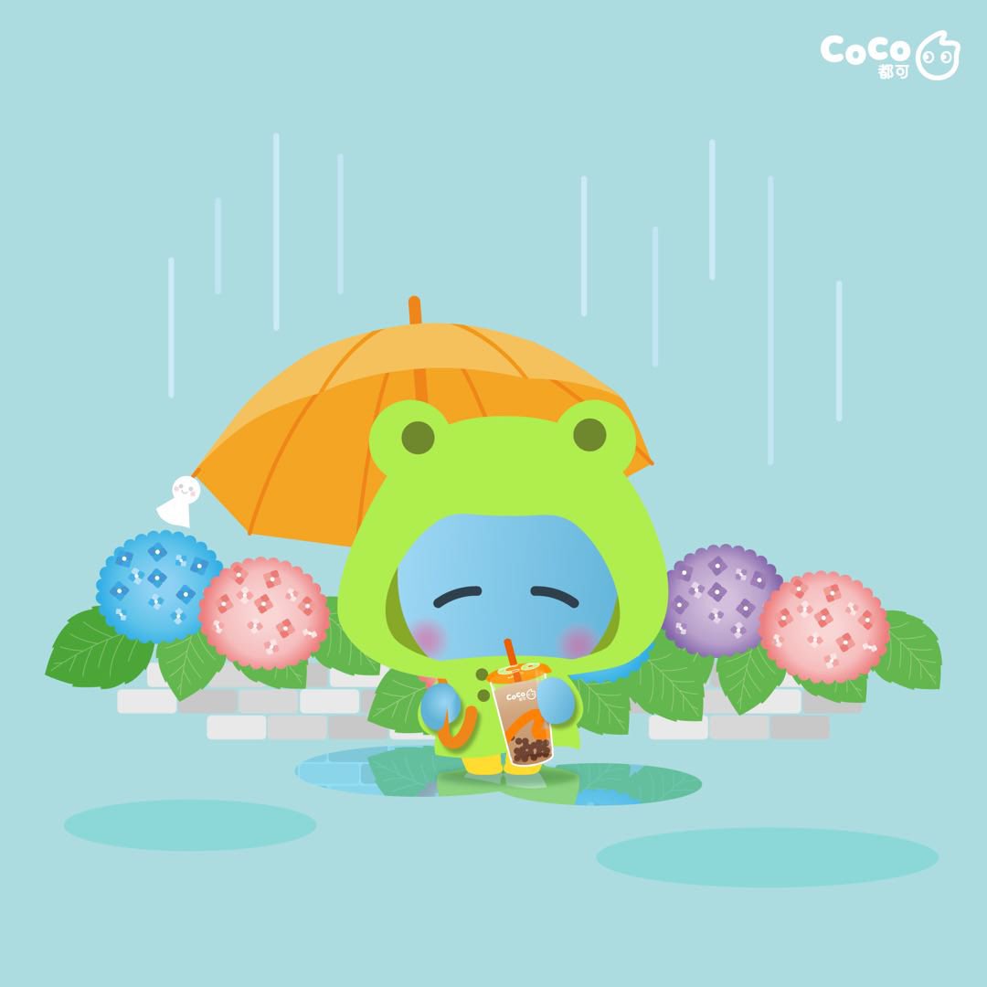 cocotea_jp's tweet image. 関東もついに梅雨入りしましたねぇ☂️
この先、日本全体でお天気悪い日が続きそうです🗾

梅雨明けは7月中旬ごろになるかなぁ🤔
それまでは梅雨と仲良く過ごしていきましょ〜、CoCoの雨キャンもぜひ来てね🏃‍♀️💨

ココちゃんはカッパを着て雨対策はバッチリ🐸
とっても可愛い(● ˃̶͈̀ロ˂̶͈́)੭ꠥ⁾⁾