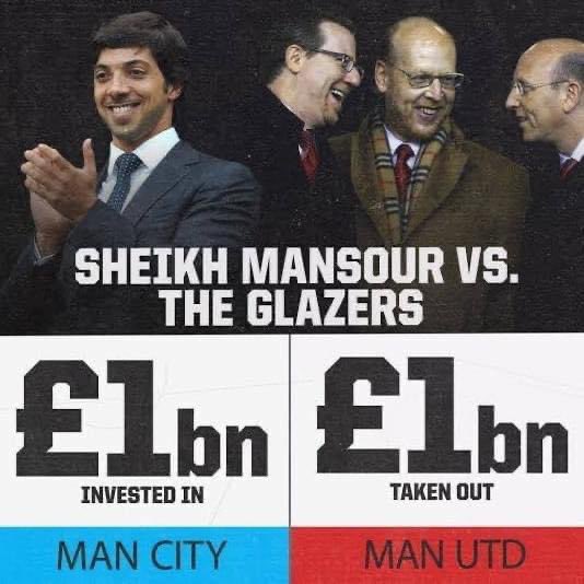 Everything you need to know is in this pic.

Glazers took our club! They are responsible for our failures in the last 15 years. 

#mufc #GlazersFullSale #GlazersSellNow