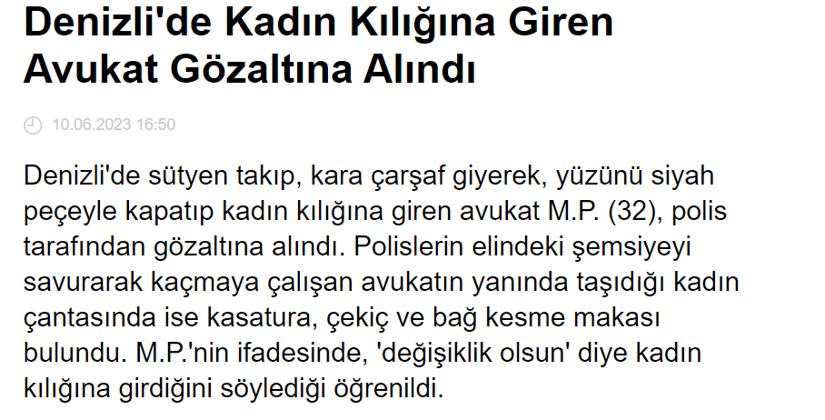 Çarşaflı cd cosplay.
sondakika.com/haber/haber-de…

<a href="/ostujk/">Buse Ostujk</a>