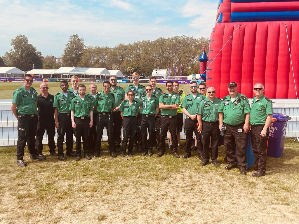 Day 3 at <a href="/PolointhePark/">Chestertons Polo in the Park</a> as the event manager with another great team with <a href="/stjohnambulance/">St John Ambulance England</a> providing medical cover at #hurlinghampark 

Kindly supported by <a href="/EventMedConsult/">Event Medical Consultancy</a> 

#polointhepark #mysjaday #stjohnambulance #sportgateinternational 
<a href="/CraigAHarman/">Craig Harman MStJ</a> <a href="/Z_Osmani/">Zain Osmani</a> <a href="/gingermedic/">Richard Carter</a>